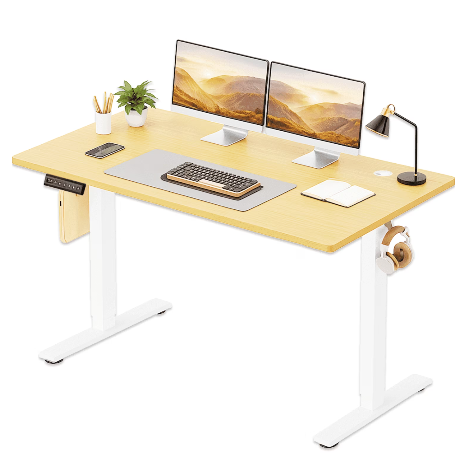 Escritorio con altura ajustable